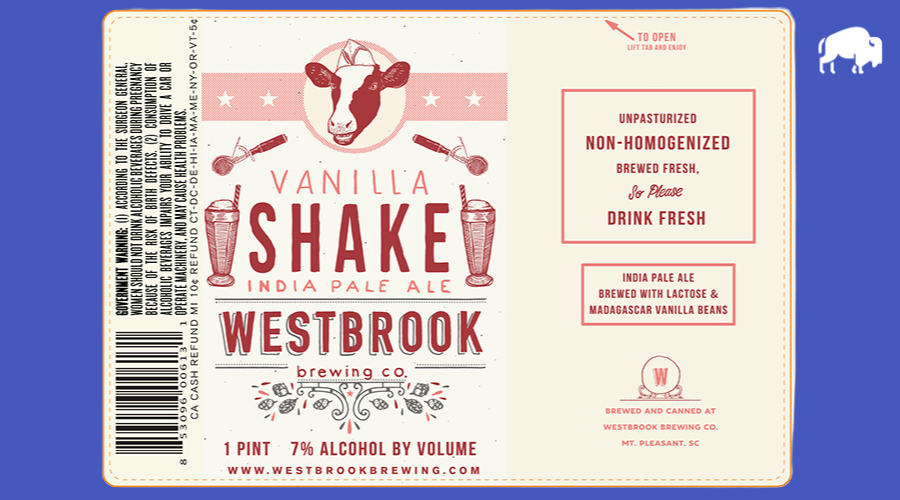 Westbrook Vanilla Shake Milkshake IPA