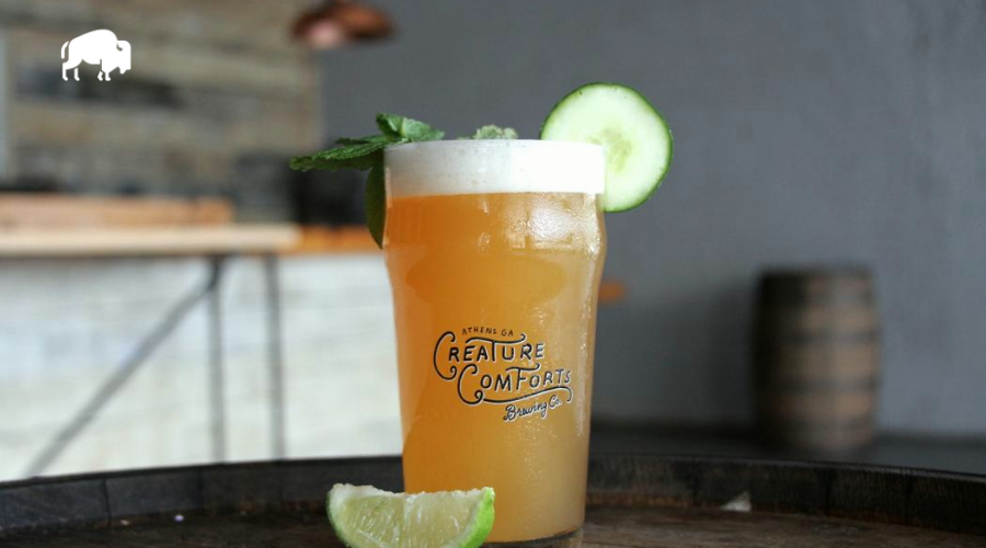 Tritonia With Cucumber & Lime, Creature Comforts Brewing Co.