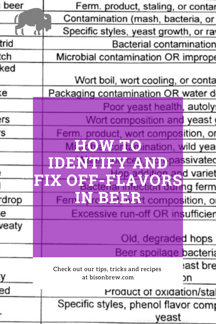How to Identify and Fix Off-Flavors in Beer